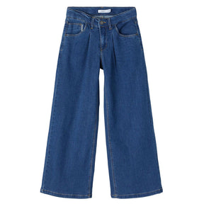 Pantalone jeans bambina wide