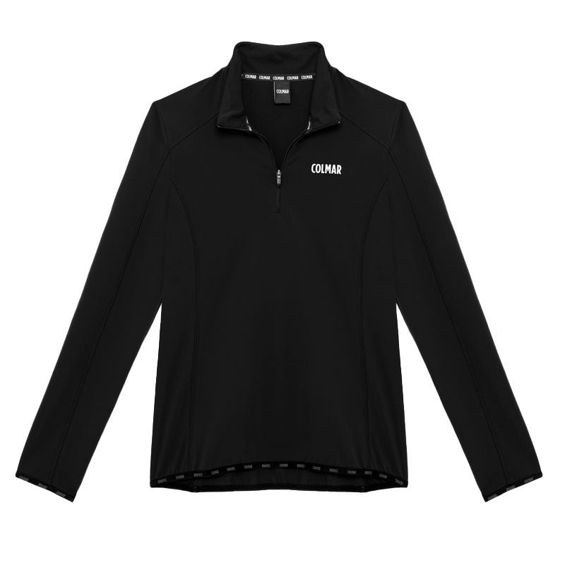 Maglia donna mezza zip