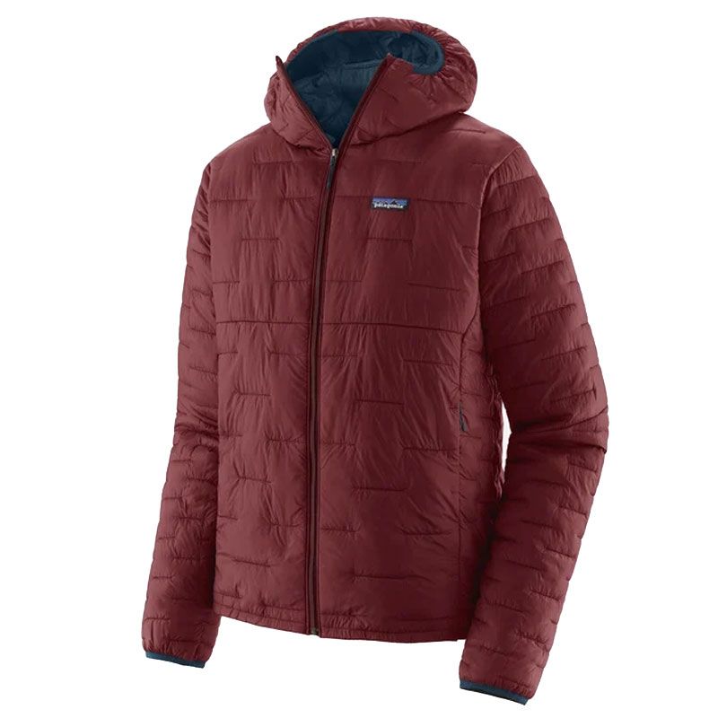 Giacca Uomo Micro Puff Hoody SEQR SEQUOIA RED