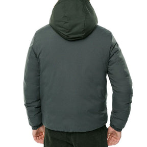 GIACCA UOMO HOODY CARTES 128 OLIVE