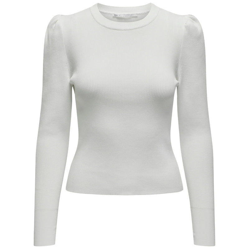 Maglione donna fitted puff sleeved