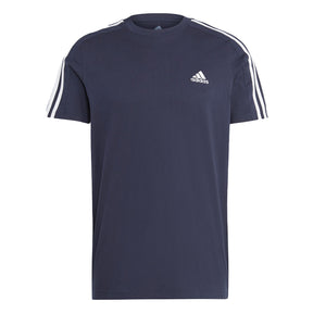 T-Shirt uomo essential single jersey 3-stripes