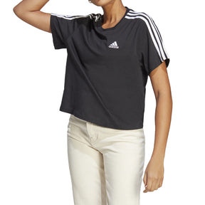T-SHIRT DONNA MC 3 STR CROP