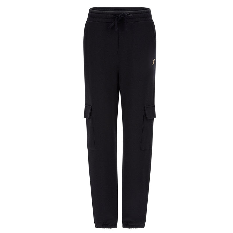 Pantaloni donna cargo in felpa