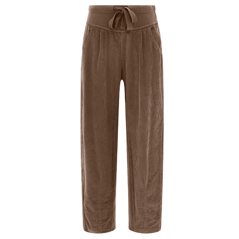 Pantalone donna velluto