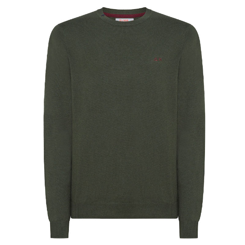 Maglione uomo round neck solid