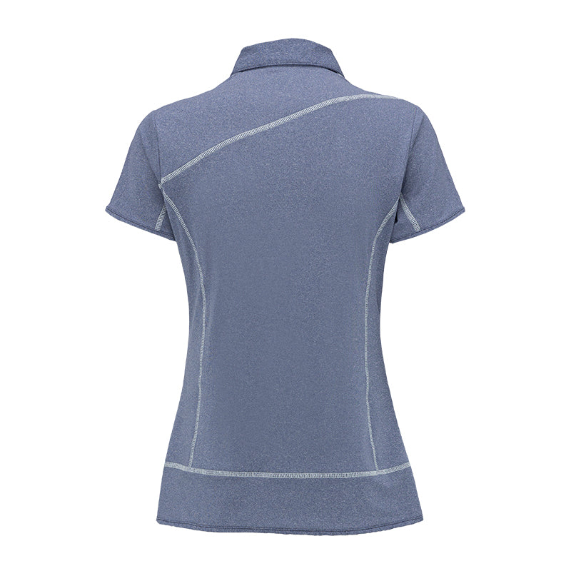 Polo donna stretch