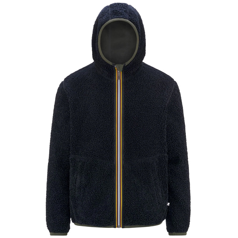 Felpa uomo Jack Sherpa Polar Reversible