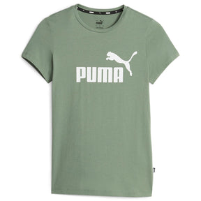 T-shirt donna con logo Essentials