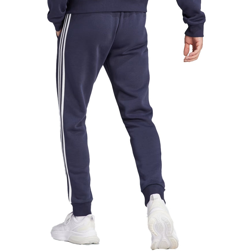 Pantaloni uomo Essentials Fleece 3stripes taperde cuff