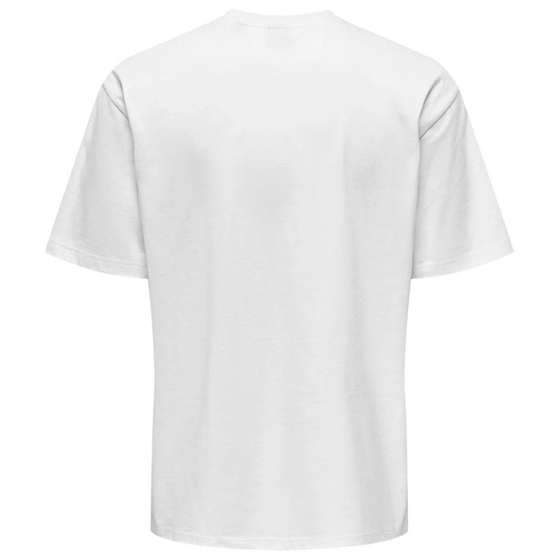 T-shirt uomo oversized o-hals