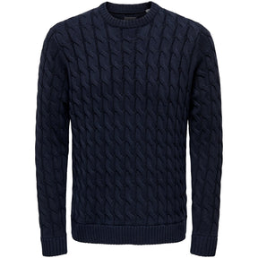 Maglione uomo Crew Neck Knitted