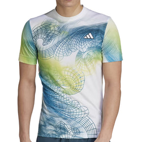 T-Shirt uomo printed aeroready freelift pro