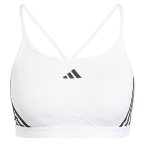 Reggiseno Sportivo donna Aeroreact Training Light-Support 3-stripes