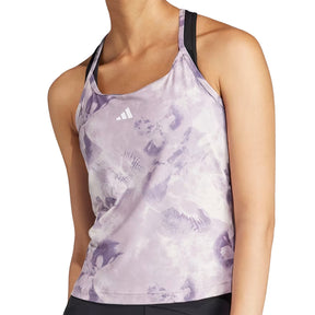 Canotta donna Train Essentials Aop Flower Tie-Dye