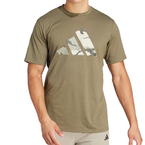 T-shirt uomo Train Essentials Seasonal Brand Love Camo