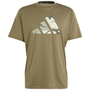 T-shirt uomo Train Essentials Seasonal Brand Love Camo