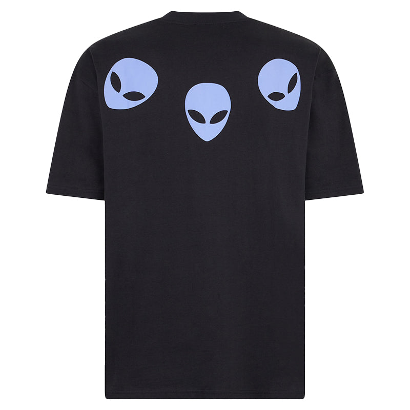 T-shirt uomo Triple Alien Glow in the Purple