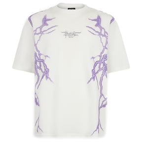 T-shirt uomo Purple Lightning