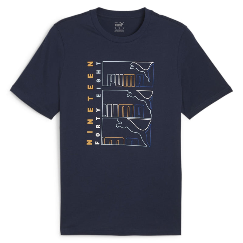 T-shirt uomo Graphics Triple No. 1 Logo