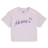 T-shirt bambina Crop Ess+ Blossom