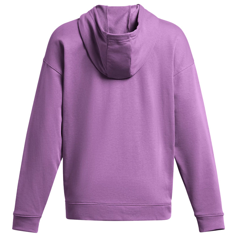 Felpa donna UA Rival Terry Oversized Full Zip